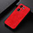 Soft Luxury Leather Snap On Case Cover B05H for Huawei Honor 60 5G Red