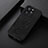 Soft Luxury Leather Snap On Case Cover B05H for Huawei Honor 60 SE 5G Black