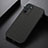Soft Luxury Leather Snap On Case Cover B05H for Oppo A16s Black