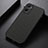 Soft Luxury Leather Snap On Case Cover B05H for Oppo A76 Black