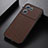 Soft Luxury Leather Snap On Case Cover B05H for Oppo K10 5G Brown