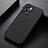 Soft Luxury Leather Snap On Case Cover B05H for Oppo K10 5G India Black