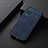 Soft Luxury Leather Snap On Case Cover B05H for Samsung Galaxy A12 5G Blue