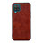 Soft Luxury Leather Snap On Case Cover B05H for Samsung Galaxy A12