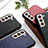 Soft Luxury Leather Snap On Case Cover B05H for Samsung Galaxy S21 FE 5G