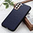 Soft Luxury Leather Snap On Case Cover B05H for Samsung Galaxy S21 FE 5G