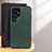 Soft Luxury Leather Snap On Case Cover B05H for Samsung Galaxy S24 Ultra 5G Green