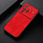 Soft Luxury Leather Snap On Case Cover B05H for Vivo X80 Pro 5G Red