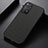 Soft Luxury Leather Snap On Case Cover B05H for Xiaomi Redmi Note 12 Pro 4G Black