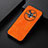 Soft Luxury Leather Snap On Case Cover B06H for Huawei Honor Magic4 5G Orange