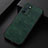 Soft Luxury Leather Snap On Case Cover B06H for Oppo A16 Green