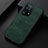 Soft Luxury Leather Snap On Case Cover B06H for Oppo Find X5 5G Green