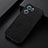 Soft Luxury Leather Snap On Case Cover B06H for Oppo K10 5G Black