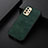 Soft Luxury Leather Snap On Case Cover B06H for Samsung Galaxy A13 4G Green