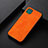 Soft Luxury Leather Snap On Case Cover B06H for Samsung Galaxy A22s 5G Orange