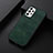 Soft Luxury Leather Snap On Case Cover B06H for Samsung Galaxy A23 4G Green