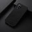 Soft Luxury Leather Snap On Case Cover B06H for Samsung Galaxy A42 5G Black