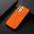 Soft Luxury Leather Snap On Case Cover B06H for Samsung Galaxy A53 5G Orange