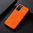 Soft Luxury Leather Snap On Case Cover B06H for Samsung Galaxy F02S SM-E025F Orange