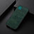 Soft Luxury Leather Snap On Case Cover B06H for Samsung Galaxy F42 5G Green
