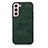 Soft Luxury Leather Snap On Case Cover B06H for Samsung Galaxy S21 FE 5G