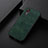 Soft Luxury Leather Snap On Case Cover B06H for Samsung Galaxy XCover 5 SM-G525F Green