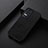 Soft Luxury Leather Snap On Case Cover B06H for Xiaomi Poco F4 5G Black