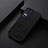 Soft Luxury Leather Snap On Case Cover B06H for Xiaomi Redmi K40S 5G Black