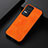 Soft Luxury Leather Snap On Case Cover B06H for Xiaomi Redmi K50 Pro 5G Orange