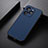 Soft Luxury Leather Snap On Case Cover B07H for Huawei Honor 60 SE 5G Blue