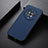 Soft Luxury Leather Snap On Case Cover B07H for Huawei Honor Magic4 5G Blue