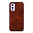 Soft Luxury Leather Snap On Case Cover B07H for OnePlus 9 5G