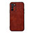 Soft Luxury Leather Snap On Case Cover B07H for Oppo A16s