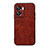 Soft Luxury Leather Snap On Case Cover B07H for Oppo A57 5G