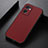 Soft Luxury Leather Snap On Case Cover B07H for Oppo Find X5 Lite 5G Red