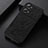 Soft Luxury Leather Snap On Case Cover B07H for Oppo K10 Pro 5G Black
