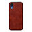 Soft Luxury Leather Snap On Case Cover B07H for Samsung Galaxy A03 Core