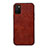 Soft Luxury Leather Snap On Case Cover B07H for Samsung Galaxy A03s