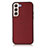 Soft Luxury Leather Snap On Case Cover B07H for Samsung Galaxy S21 FE 5G