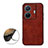 Soft Luxury Leather Snap On Case Cover B07H for Vivo T1 5G