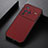 Soft Luxury Leather Snap On Case Cover B07H for Vivo X80 Pro 5G Red