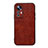 Soft Luxury Leather Snap On Case Cover B07H for Xiaomi Mi 12S Pro 5G Brown