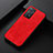 Soft Luxury Leather Snap On Case Cover B07H for Xiaomi Redmi Note 11 Pro 5G Red