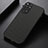 Soft Luxury Leather Snap On Case Cover B07H for Xiaomi Redmi Note 11S 4G Black