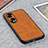 Soft Luxury Leather Snap On Case Cover B08H for Huawei Honor 70 5G