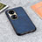 Soft Luxury Leather Snap On Case Cover B08H for Huawei P50 Pro