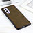 Soft Luxury Leather Snap On Case Cover B08H for OnePlus 9 5G