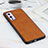 Soft Luxury Leather Snap On Case Cover B08H for OnePlus 9 5G