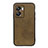 Soft Luxury Leather Snap On Case Cover B08H for Oppo K10 5G India