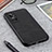 Soft Luxury Leather Snap On Case Cover B08H for Realme GT Neo3 5G Black